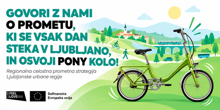 Promet do Ljubljane z zelenim Ponyjem